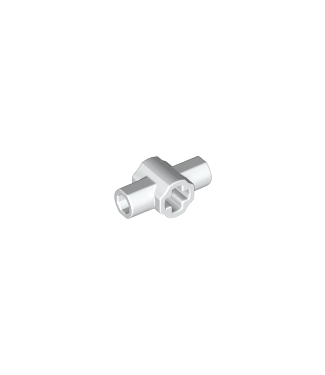 LEGO - Technic-asconnector met twee haakse staafhouders (lightsaber-greep) - White | N