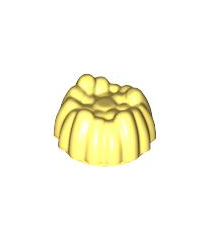LEGO - Minifiguur-haar, kleine nopmaat, stekelige pluk - Bright Light Yellow | N - Thumbnail