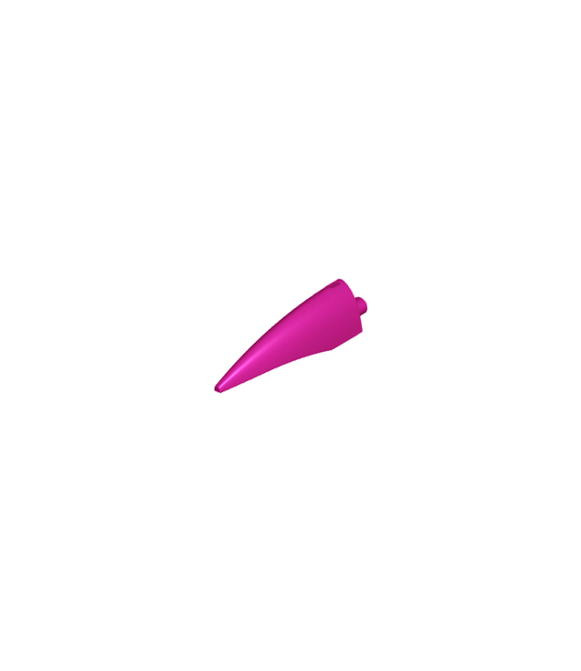 LEGO - Stekel / klauw / hoorn / tand – groot - Magenta | N