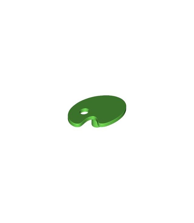 LEGO - Minifiguur-accessoire, schilderspalet - Bright Green | N