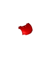 LEGO - Voertuig, spatbord 3 x 4 x 1 2/3 gebogen voorkant - Red | N - Thumbnail