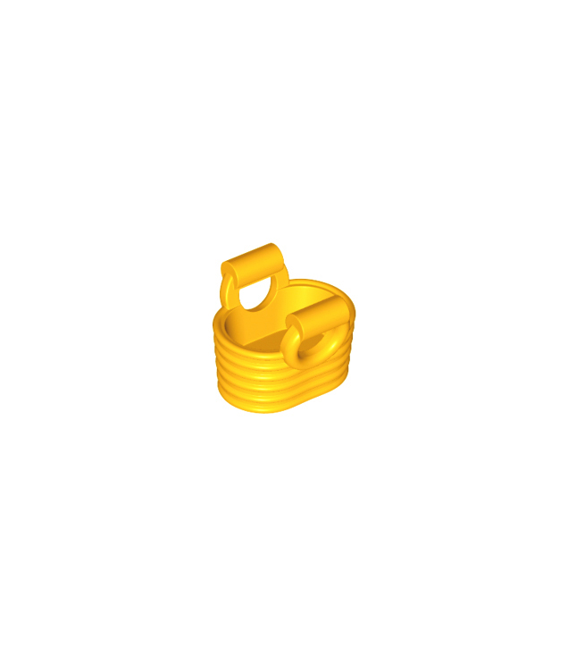 LEGO - Minifiguur-accessoire, mand – flexibel rubber - Bright Light Orange | N