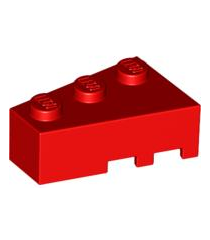 LEGO - Wig 3 x 2 links - Red | N - Thumbnail