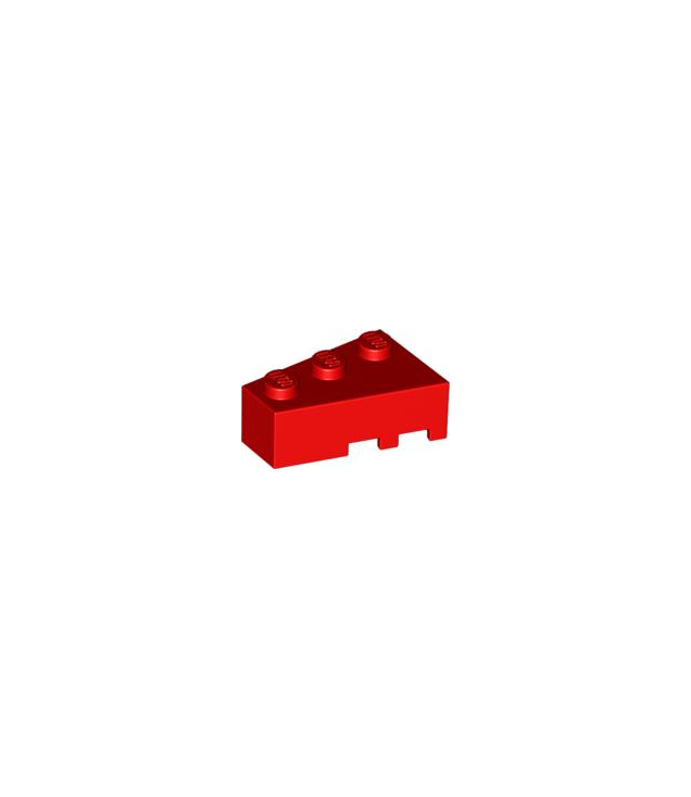 LEGO - Wig 3 x 2 links - Red | N