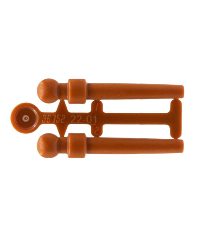 LEGO - Minifiguur-toverstaf, 2 aan gietraam - Dark Orange | N