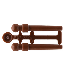 LEGO - Minifiguur-toverstaf, 2 aan gietraam - Reddish Brown | N - Thumbnail