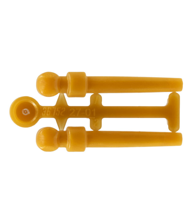 LEGO - Minifiguur-toverstaf, 2 aan gietraam - Pearl Gold | N