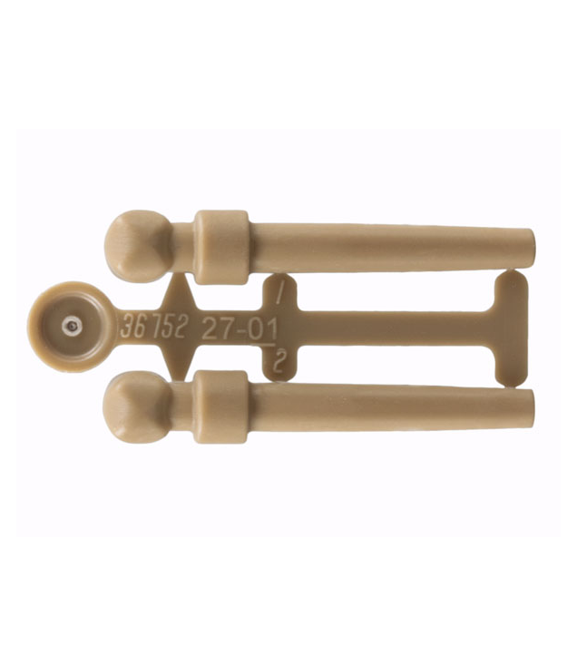 LEGO - Minifiguur-toverstaf, 2 aan gietraam - Dark Tan | N