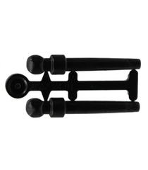 LEGO - Minifiguur-toverstaf, 2 aan gietraam - Black | N - Thumbnail