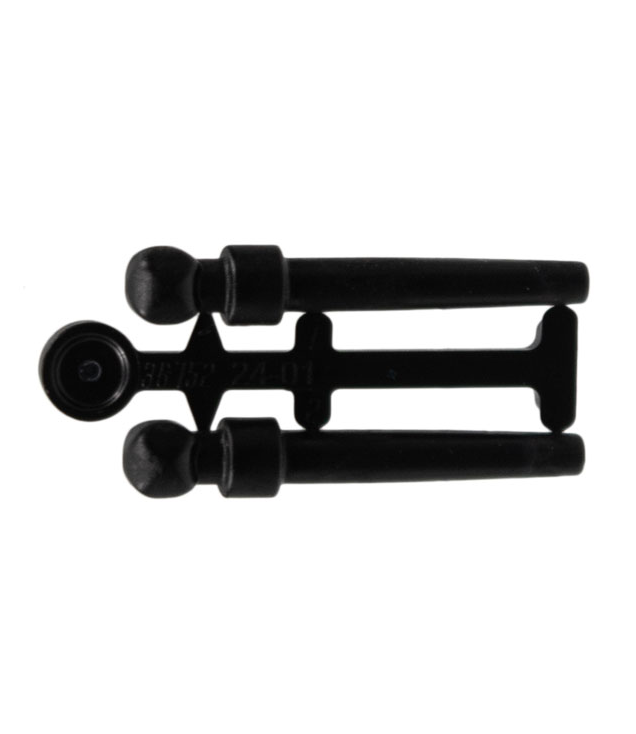 LEGO - Minifiguur-toverstaf, 2 aan gietraam - Black | N