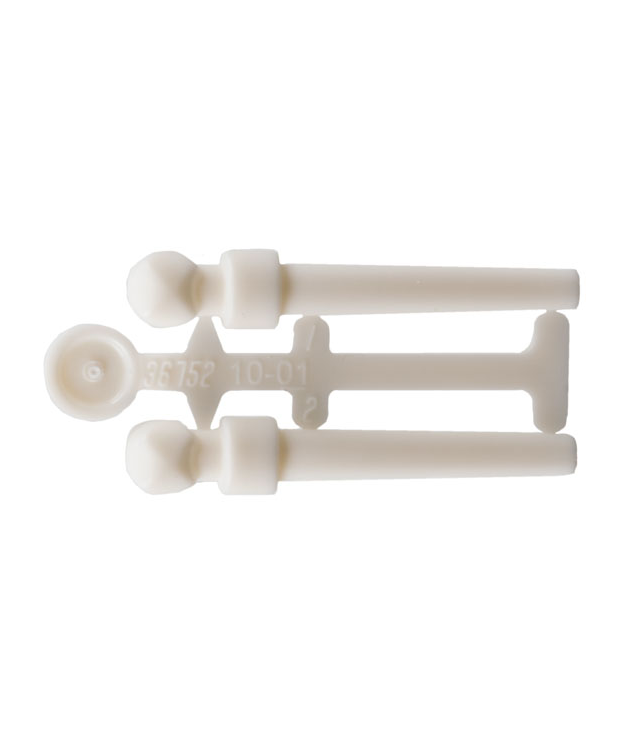LEGO - Minifiguur-toverstaf, 2 aan gietraam - White | N