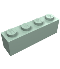 LEGO - Steen 1 x 4 - Sand Green | N - Thumbnail