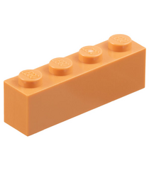 LEGO - Steen 1 x 4 - Nougat | N - Thumbnail