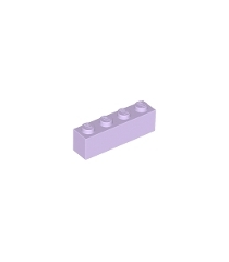 LEGO - Steen 1 x 4 - Lavender | N - Thumbnail
