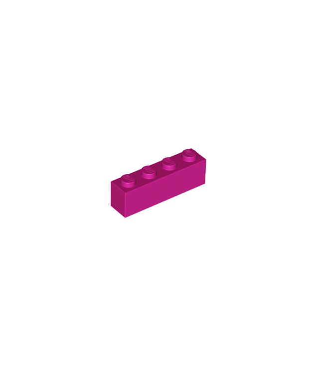 LEGO - Steen 1 x 4 - Magenta | N