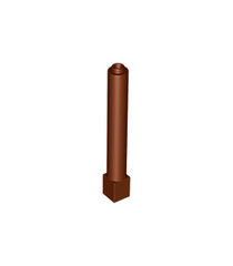 LEGO - Steunpilaar 1 x 1 x 6 massief - Reddish Brown | N - Thumbnail