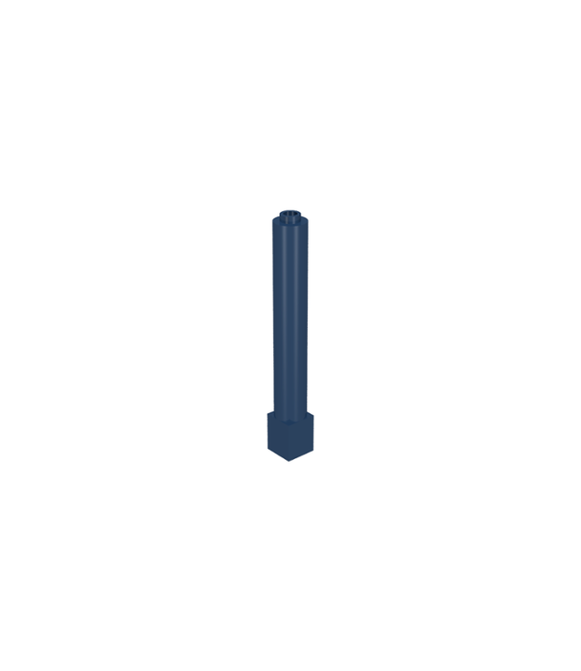 LEGO - Steunpilaar 1 x 1 x 6 massief - Dark Blue | N