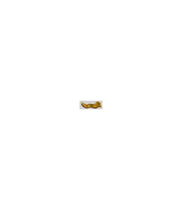 LEGO - Minifiguur-pluim, lint / kwast / slinger - Pearl Gold | N