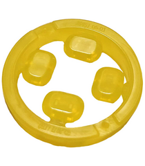 LEGO - Steen, facetvormig met kleine pen (Infinity Stone), 4 aan gietraam - Trans-Yellow | N - Thumbnail