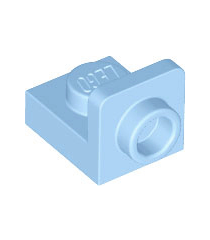LEGO - Beugel 1 x 1 - 1 x 1 omgekeerd - Bright Light Blue | N - Thumbnail