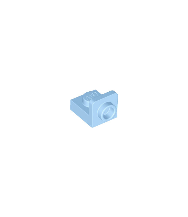 LEGO - Beugel 1 x 1 - 1 x 1 omgekeerd - Bright Light Blue | N