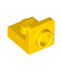 LEGO - Beugel 1 x 1 - 1 x 1 omgekeerd - Yellow | N - Thumbnail
