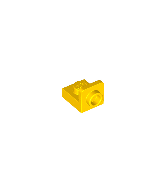 LEGO - Beugel 1 x 1 - 1 x 1 omgekeerd - Yellow | N