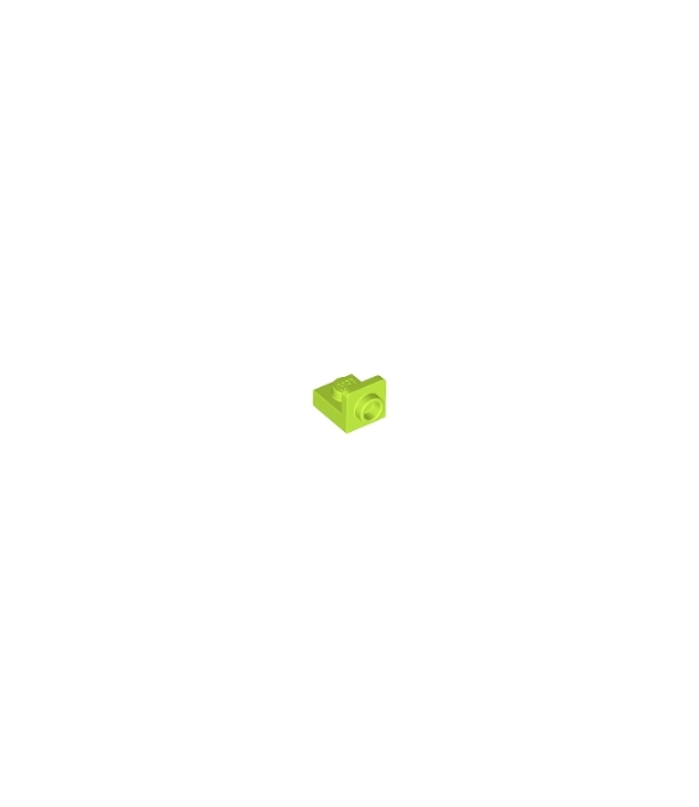 LEGO - Beugel 1 x 1 - 1 x 1 omgekeerd - Lime | N