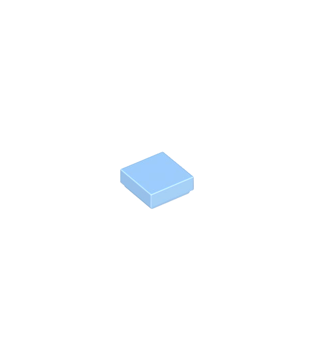LEGO - Tegel 1 x 1 - Bright Light Blue | N