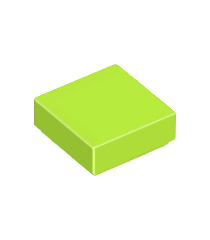 LEGO - Tegel 1 x 1 - Lime | N - Thumbnail