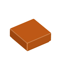 LEGO - Tegel 1 x 1 - Dark Orange | N - Thumbnail