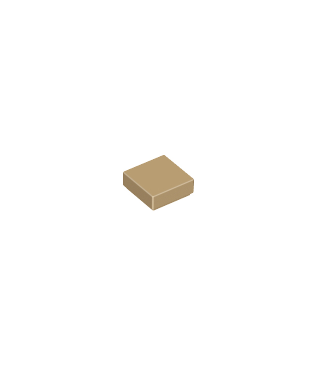LEGO - Tegel 1 x 1 - Dark Tan | N