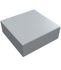 LEGO - Tegel 1 x 1 - Light Bluish Gray | N - Thumbnail