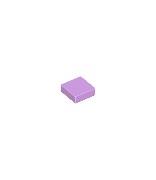 LEGO - Tegel 1 x 1 - Medium Lavender | N