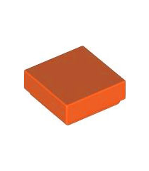 LEGO - Tegel 1 x 1 - Reddish Orange | N - Thumbnail
