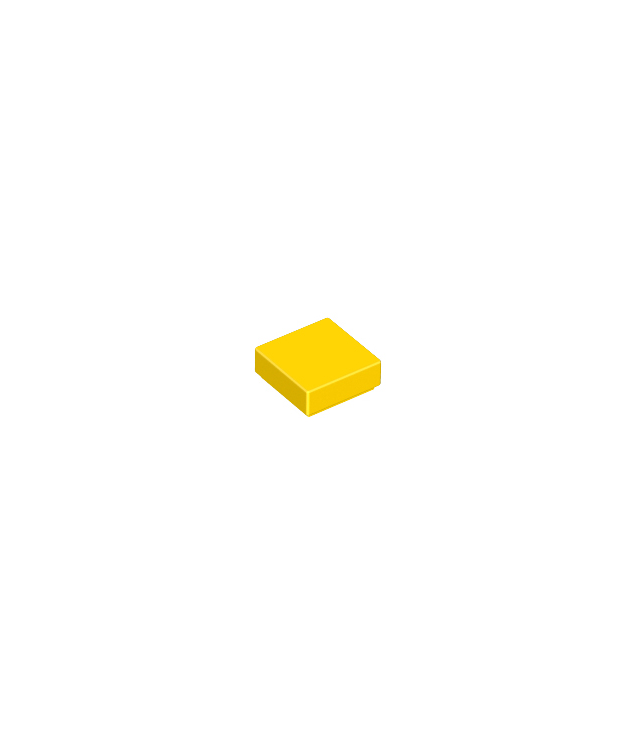 LEGO - Tegel 1 x 1 - Yellow | N