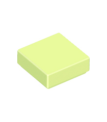 LEGO - Tegel 1 x 1 - Yellowish Green | N - Thumbnail