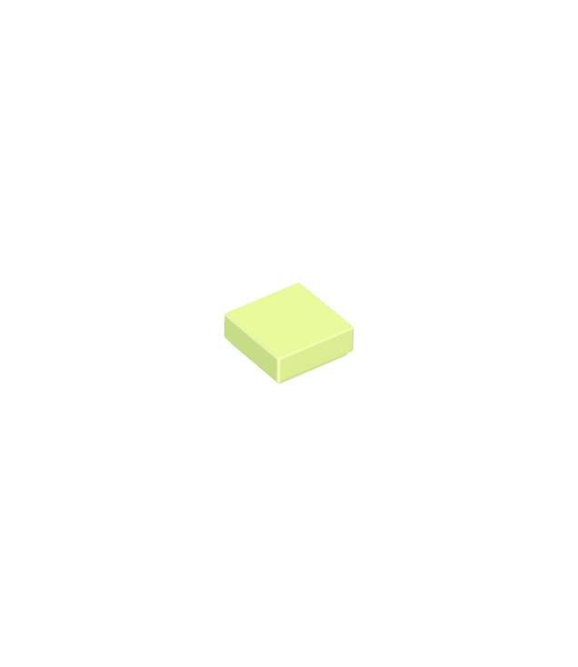 LEGO - Tegel 1 x 1 - Yellowish Green | N
