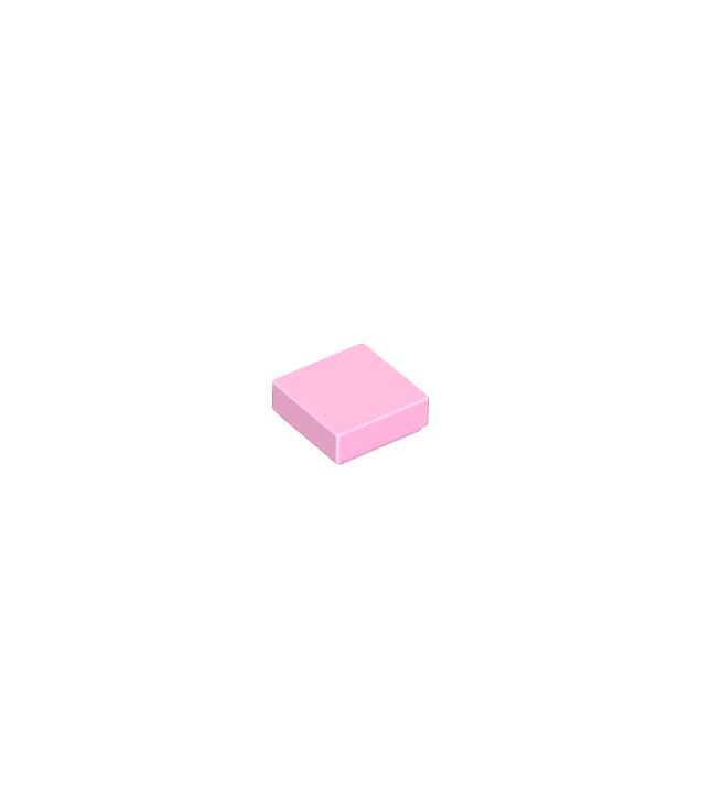 LEGO - Tegel 1 x 1 - Bright Pink | N
