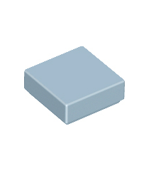 LEGO - Tegel 1 x 1 - Sand Blue | N - Thumbnail