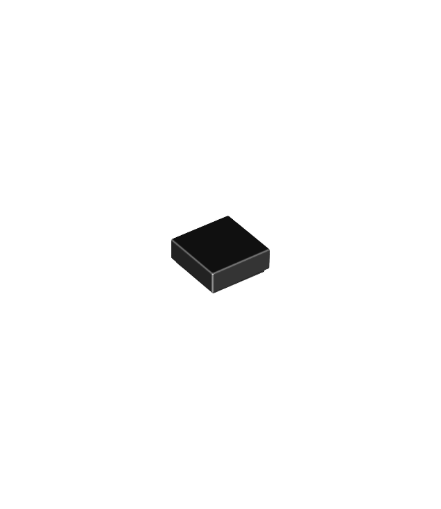 LEGO - Tegel 1 x 1 - Black | N