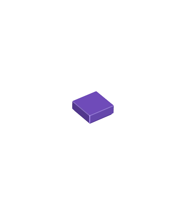 LEGO - Tegel 1 x 1 - Dark Purple | N