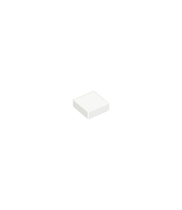 LEGO - Tegel 1 x 1 - White | N
