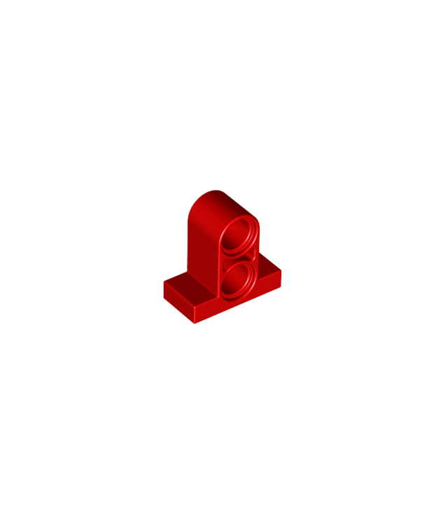 LEGO - Technic-pinconnectorplaat 1 x 2 x 1 2/3 met 2 gaten (dubbel bovenaan) - Red | N