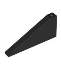LEGO - Helling 25 graden 8 x 1 x 3 - Black | N - Thumbnail