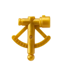 LEGO - Minifiguur-accessoire, sextant / kwadrant - Pearl Gold | N - Thumbnail