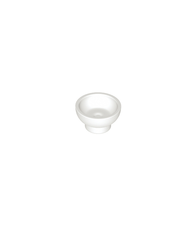 LEGO - Minifiguur-accessoire, kom - White | N