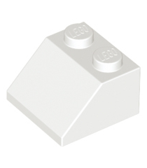 LEGO - Helling 45 graden 2 x 2 - White | N - Thumbnail