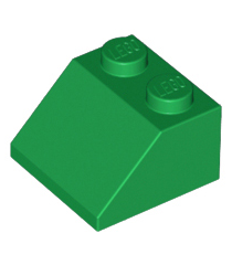 LEGO - Helling 45 graden 2 x 2 - Green | N - Thumbnail