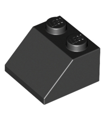 LEGO - Helling 45 graden 2 x 2 - Black | N - Thumbnail